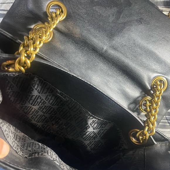 Large cross, body or shoulder bag, Kurt Geiger, black - Picture 3 of 3